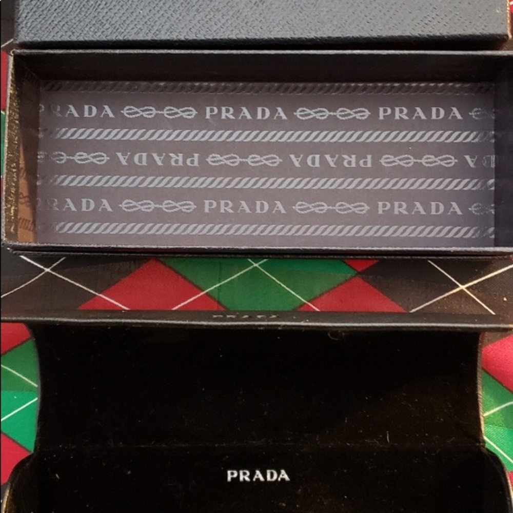Two Prada accessory cases